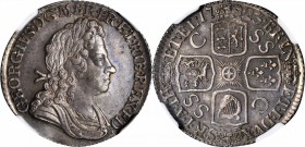GREAT BRITAIN. Shilling, 1723-SSC. George I (1714-27). NGC MS-63.

S-3647; KM-539.3; ESC-1176. One year type and the last Shilling type depicting Ge...