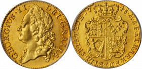 GREAT BRITAIN. Guinea, 1745. George II (1727-60). PCGS Genuine--Surfaces Smoothed, EF Details Gold Shield.

S-3678; Fr-341; KM-577.3. Once "whizzed"...