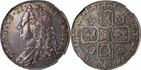 GREAT BRITAIN. Crown, 1743. George II (1727-60). NGC EF-45.

S-3688; KM-585.1; Dav-1349. Roses in angles, edge lettered "-ANNO-REGNI-DECIMO-SEPTIMO-...