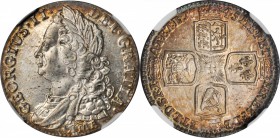 GREAT BRITAIN. Shilling, 1745-LIMA. George II (1727-60). NGC MS-63.

S-3703; KM-583.2; ESC-1205. Sparkling and nearly fully brilliant in the fields ...