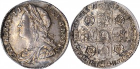GREAT BRITAIN. 6 Pence, 1739. George II (1727-60). PCGS MS-63 Gold Shield.

S-3708; KM-564.4. Well struck with highly original tone blanketing both ...