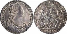 ITALY. Venice. Tallero, 1794. Lodovico Manin (1789-97). NGC AU-58.

Dav-1575; C-137. Sharply defined and choice for the issue with remnant luster pe...