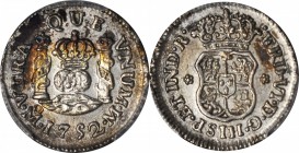 MEXICO. 1/2 Real, 1752-Mo M. Mexico City Mint. Ferdinand VI (1746-59). PCGS MS-64 Gold Shield.

KM-67.1. Sharply struck, lustrous and quite attracti...