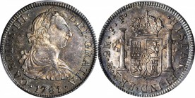 MEXICO. 2 Reales, 1781-Mo FF. Mexico City Mint. Charles III (1759-88). PCGS MS-63 Gold Shield.

KM-88.2; Cal-Type 141#1348. Sharp strike with flashy...