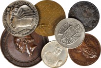 MIXED LOTS. European Medals, ND (ca. 17th to 20th Century). VERY FINE to UNCIRCULATED.

8 pieces in lot. A premium grouping struck in Copper, Bronze...