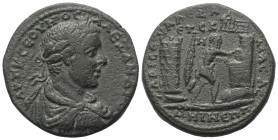 Pontos. Amaseia. Severus Alexander (222 - 235 n. Chr.).

 Bronze. 225 - 226 n. Chr. (Jahr 228).
Vs: Büste mit Lorbeerkranz, Paludament und Panzer r...