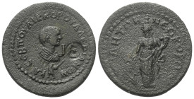 Pamphylien. Side. Valerianus II. (Caesar 256 - 258 n. Chr.).

 Bronze.
Vs: Büste des Valerianus II. mit Paludament und Panzer rechts, darunter Adle...