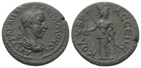 Kilikien. Kolybrassos. Trebonianus Gallus (251 - 253 n. Chr.).

 Bronze.
Vs: Büste des Trebonianus Gallus mit Lorbeerkranz, Paludament und Panzer r...