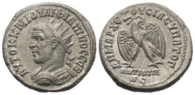Seleukis und Pierien. Antiochia am Orontes. Philippus I. Arabs (244 - 249 n. Chr.).

 Tetradrachme (Billon). 247 n. Chr.
Vs: Büste in Rückansicht m...