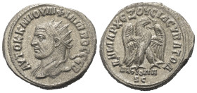 Seleukis und Pierien. Antiochia am Orontes. Philippus I. Arabs (244 - 249 n. Chr.).

 Tetradrachme (Billon). 248 n. Chr.
Vs: Kopf mit Strahlenkrone...