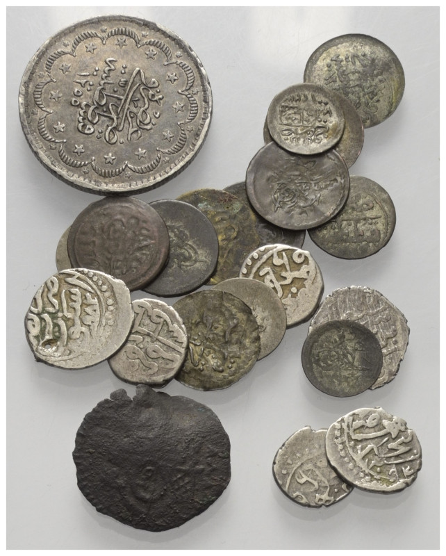 Islam - Lots.


Osmanen.

Lot (21 Stück, Silber/Kupfer): verschiedene Nomin...