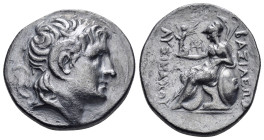 KINGS of THRACE. Lysimachos (305-281 BC). Tetradrachm. 

Condition : Good very fine.

Weight : 16.36 gr
Diameter : 29 mm