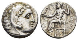 KINGS of MACEDON. Alexander III The Great. (336-323 BC). Drachm.

Condition : Good very fine.

Weight : 3.66 gr
Diameter : 17 mm