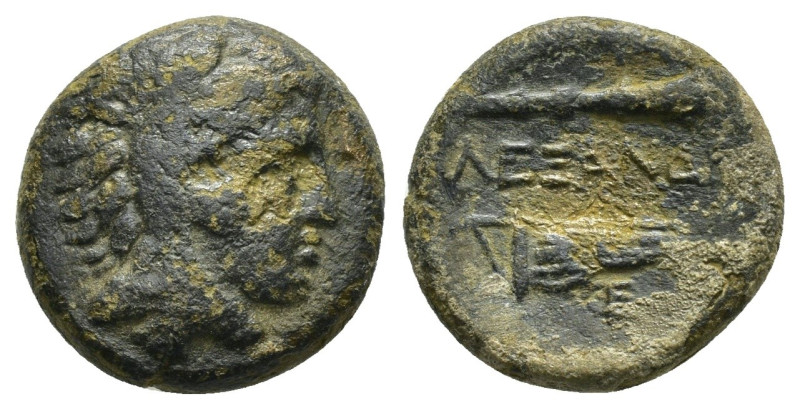 KINGS of MACEDON. Alexander III The Great.(336-323 BC).Uncertain in Macedon.Ae.
...