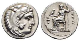 KINGS of MACEDON. Philip III Arrhidaios (336-323 BC).Sardes.Drachm. 

Rev : Head of Herakles to right, wearing lion skin headdress.

Rev : ΦIΛIΠΠΟΥ.
Z...
