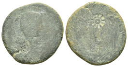 ASIA MINOR. Uncertain. (Circa 2nd century). Ae.

Condition : Good very fine.

Weight : 12.78 gr
Diameter : 27 mm