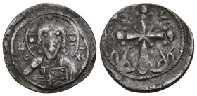 NICEPHORUS III.(1078-1081).Class I Anonymous.Follis.

Obv : IC XC.
Bust of Christ, nimbate, facing, right hand raised, book of gospels in left.

Rev :...