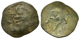 LATIN RULERS of CONSTANTINOPLE. Large Module. Constantinople.Trachy.

Condition : Good very fine.

Weight : 1.25 gr
Diameter : 21 mm