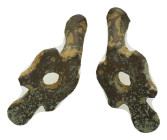 ANCIENT ROMAN BRONZE EAGLE FIGURINE.(1st - 2nd Century).Ae.

Condition : Good very fine.

Weight : 3.32 gr
Diameter : 6124 mm