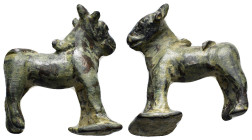 ANCIENT ROMAN BRONZE BULL FIGURINE.(1st - 2nd Century).Ae.

Condition : Good very fine.

Weight : 60.9 gr
Diameter : 49 mm