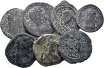 ANCIENT BRONZE COINS.SOLD AS SEEN.NO RETURN.