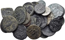 ANCIENT BRONZE COINS.SOLD AS SEEN.NO RETURN.