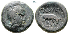 Macedon. Macedon under the Romans circa 168-167 BC. Time of Aemilius Paulius. Gaius Publilius, quaestor. Bronze Æ