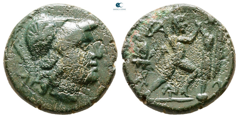Kings of Macedon. Uncertain mint. Antigonos II Gonatas 277-239 BC. 
Bronze Æ
...