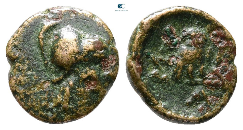 Thrace. Bisanthe circa 200-100 BC. 
Bronze Æ

11 mm, 1,12 g



Fine