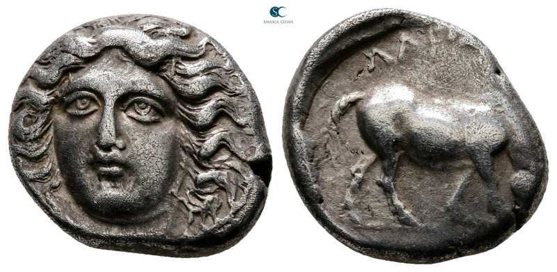Thessaly. Larissa circa 400-370 BC. 
Drachm AR

18 mm, 6,13 g



Very Fin...