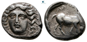 Thessaly. Larissa circa 400-370 BC. Drachm AR