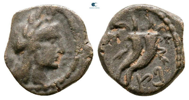 Nabataean Kingdom. Petra. Aretas IV 9 BC-AD 40. 
Bronze Æ

13 mm, 1,56 g

...