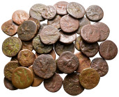 Lot of ca. 40 kushan bronze coins / SOLD AS SEEN, NO RETURN!Fine