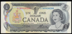 Canada 1 Dollar 1973 Pick 85 (100 consecutives ) Unc