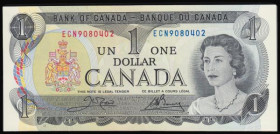 Canada 1 Dollar 1973 Pick 85 (100 consecutives ) Unc