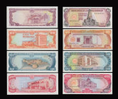 Dominican Republic SPECIMEN Franklin Mint Collectors set (8) Pick CS4 of85 notes -1 to 1000 Pesos Oro All with Maltese Cross prefix and suffix, s over...
