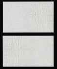 India uncut watermarked paper Ten Rupees Reserve Bank George VI (4 images on each sheet) (2 sheets)