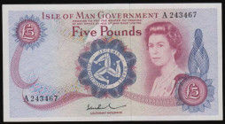 Isle of Man 5 Pounds Paul Pick 30b AU