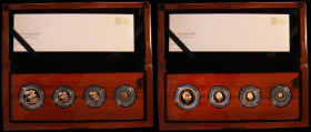 Four-coin Gold set 2020 comprising Two Pounds 2020, Sovereign 2020, Half Sovereign 2020 and Quarter Sovereign 2020 200th Anniversary of the Death of K...