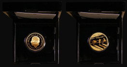 One Hundred Pounds 2023 British Music Legends - The Police, One Ounce Gold Proof FDC in the Royal Mint box of issue with certificate and booklet only ...