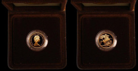 Sovereign 1981 S.SC1, Marsh 312A Proof nFDC lightly toned, in the Royal Mint soft case of issue with certificate