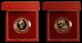 Sovereign 1987 S.SC2, Marsh 313F Proof nFDC with a hint of toning