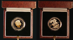 Sovereign 1998 S.SC4, Marsh 313Q, Proof FDC in the Royal Mint box of issue with certificate