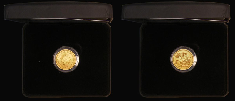 Sovereign 2021 Queen Elizabeth II 95th Birthday, with 95 in crown Privy Mark, st...