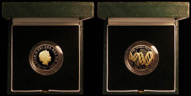 Two Pounds 2003 50th Anniversary of the Discovery of the DNA Double Helix Gold Proof S.K16 FDC in the Royal Mint box of issue with certificate