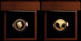 Two Pounds 2009 200th Anniversary of the Birth of Charles Darwin Gold Proof S.K25 a minor hairline on the reverse otherwise FDC in the Royal Mint box ...