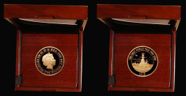 Two Pounds 2015 World War I - The Royal Navy - A Force as Great as the Sea Gold Proof S.K35 nFDC with light toning, in the Royal Mint box of issue wit...