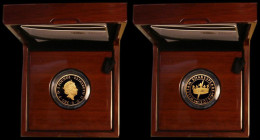 Two Pounds 2016 Shakespeare - Histories Gold Proof S.K39, FDC in the Royal Mint box of issue with certificate number 015 and booklet. Only 156 pieces ...