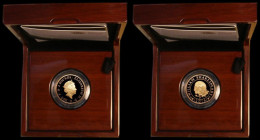 Two Pounds 2016 Shakespeare - Tragedies Gold Proof S.K40, FDC in the Royal Mint box of issue with certificate number 015 and booklet, only 209 pieces ...