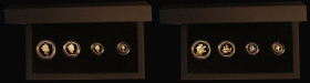 Alderney - The 2021 Decimalisation 50th Anniversary Gold Sovereign Prestige Set comprising Sovereign 2021 Britannia/Prince of Wales feathers Gold Proo...